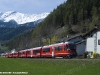 L'Allegra ABe 8/12 3503 in servizio tra Tirano e St. Moritz. (Poschiavo, 22/04/2010; foto Walter Bonmartini / tuttoTreno)