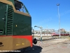 La D 461 1001 del MFP al Porte Aperte a Torino Smistamento, sullo sfondo un ETR 500 Frecciarossa. (09/10/2011; foto Giancarlo Modesti / tuttoTreno)